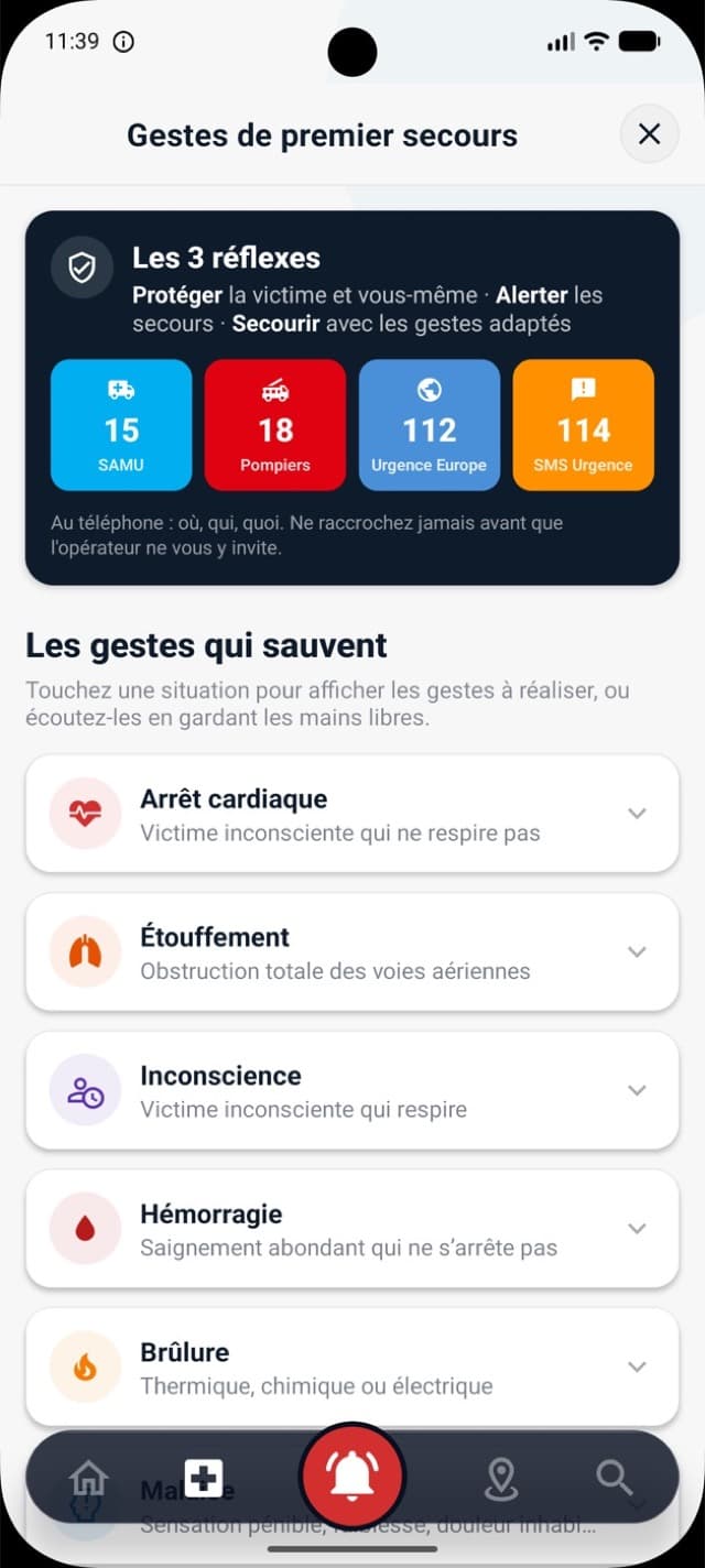 Life-saving actions